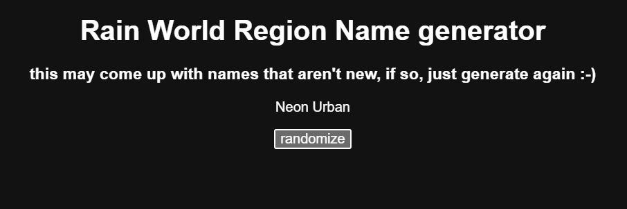 Region Name Prompt Generator
